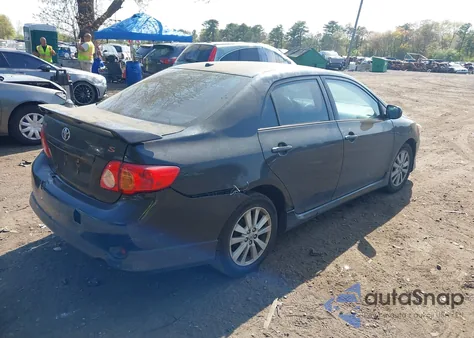 2009 Toyota Corolla S/Le/Xle from USA, damaged, VIN 2T1BU40E19C064714